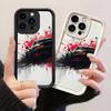 JT568 Мы Бегущая Машина для iPhone 17 16 15 14 13 Pro Max Samsung S26 S25 Ultra A17 A07 A56 A16 A15 A14 Xiaomi 15T Redmi 15c 14C 13 Мягкий Чехол