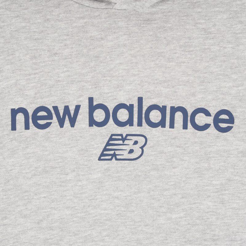 New Balance Толстовка мужская серая MT33526-AG