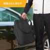 Luxja Карман для хранения в автомобиле с файлом, подходит для пассажирского сиденья, автокресла, несколько черных разделителей, 15,6" ноутбук, хранение, хранение, карманы, водоотталкивающий,