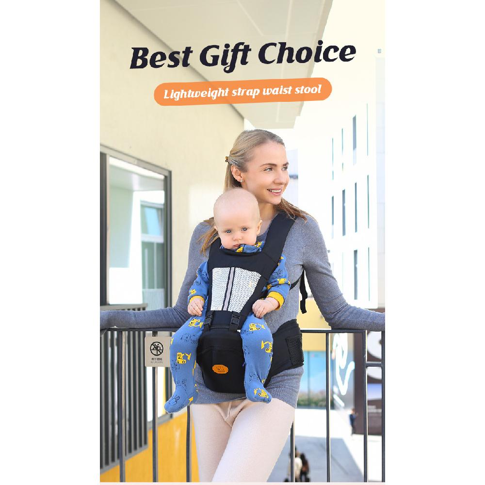 Foldable Storable Baby Hip Seat Carrier, All‑Season Multifunctional Infant Sling, Portable Hands‑Free Baby Carrying Stool Maternity Supplies