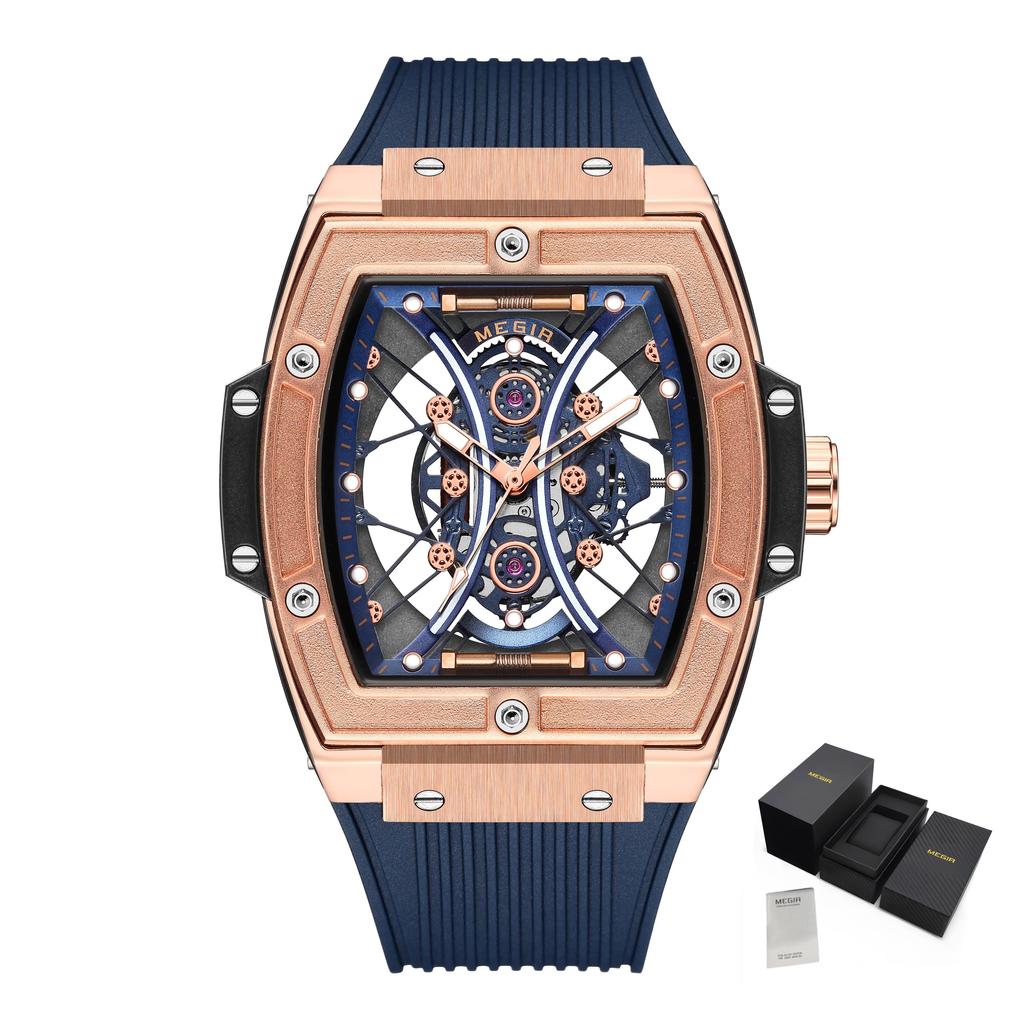 MEGIR Brand Luxury Quartz Watches for Men Fashion Military Sports Watch Waterproof Luminous Clock Wristwatch Reloj Hombre 8109