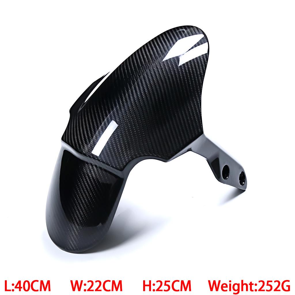 Triumph Daytona 660 Motorcycle Carbon Fiber Front Fender & Fuel Tank Cover Panels