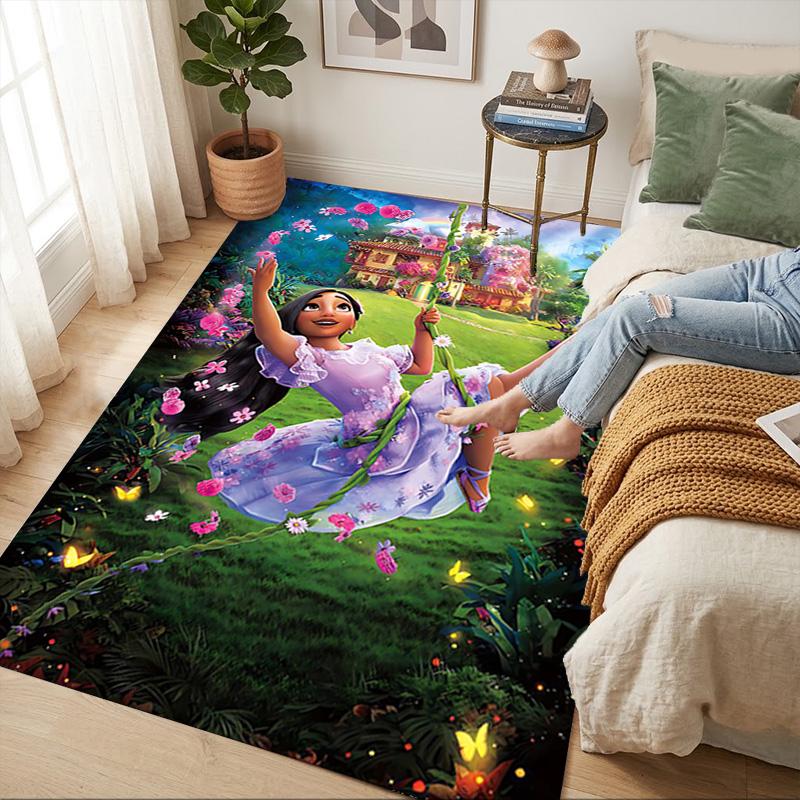Magic Garden Living Room Nonslip Area Rug Soft Carpet For Bedroom Game Playroom Sofa Office Home Decor Doormat Christmas Gift C926527