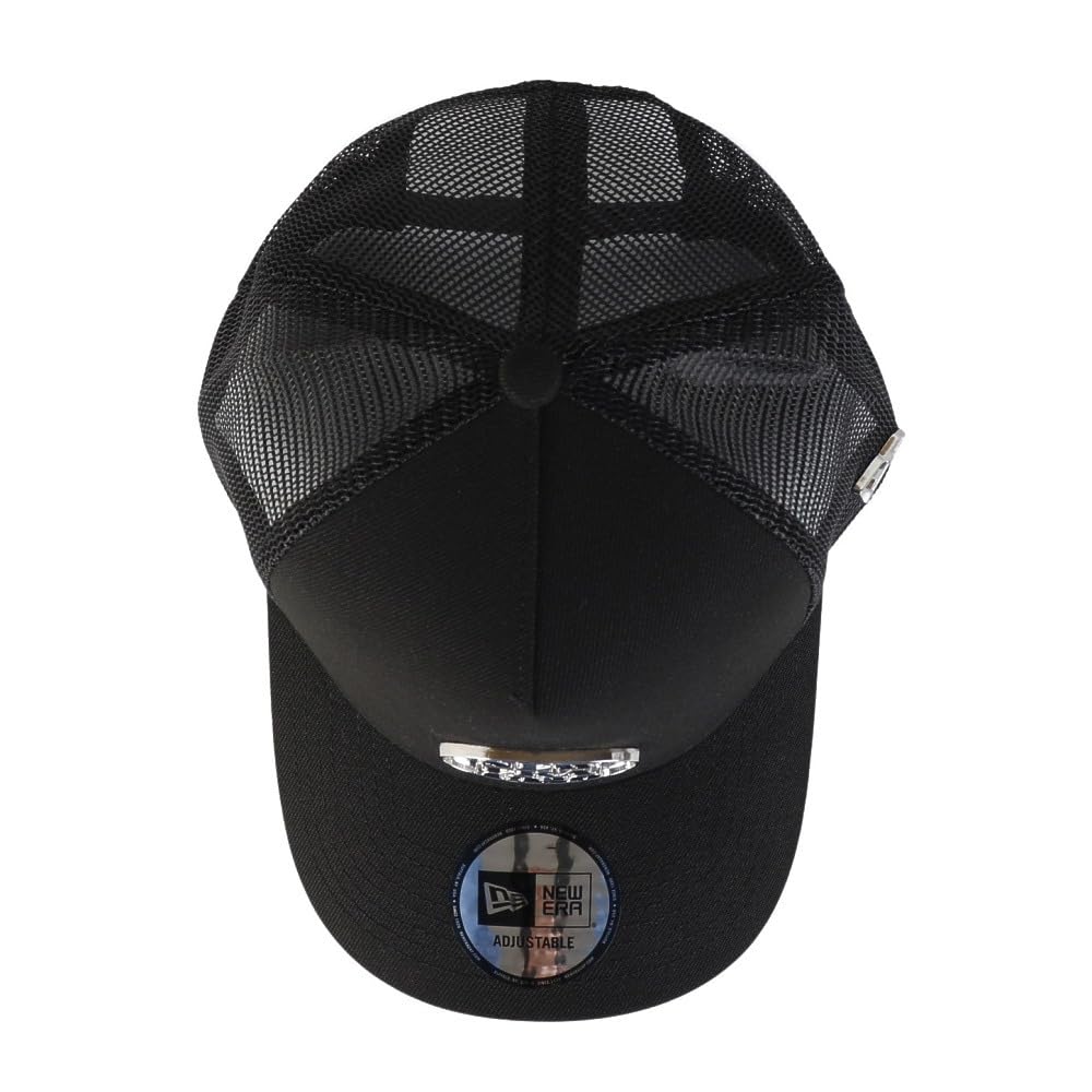 [New Era] Mesh Cap 9FORTYA-Frame Cotton Metal Plate BlackSilver FREE 940AFTR METAL PLATE BLK SIL 251 14388621 NER36C3777
