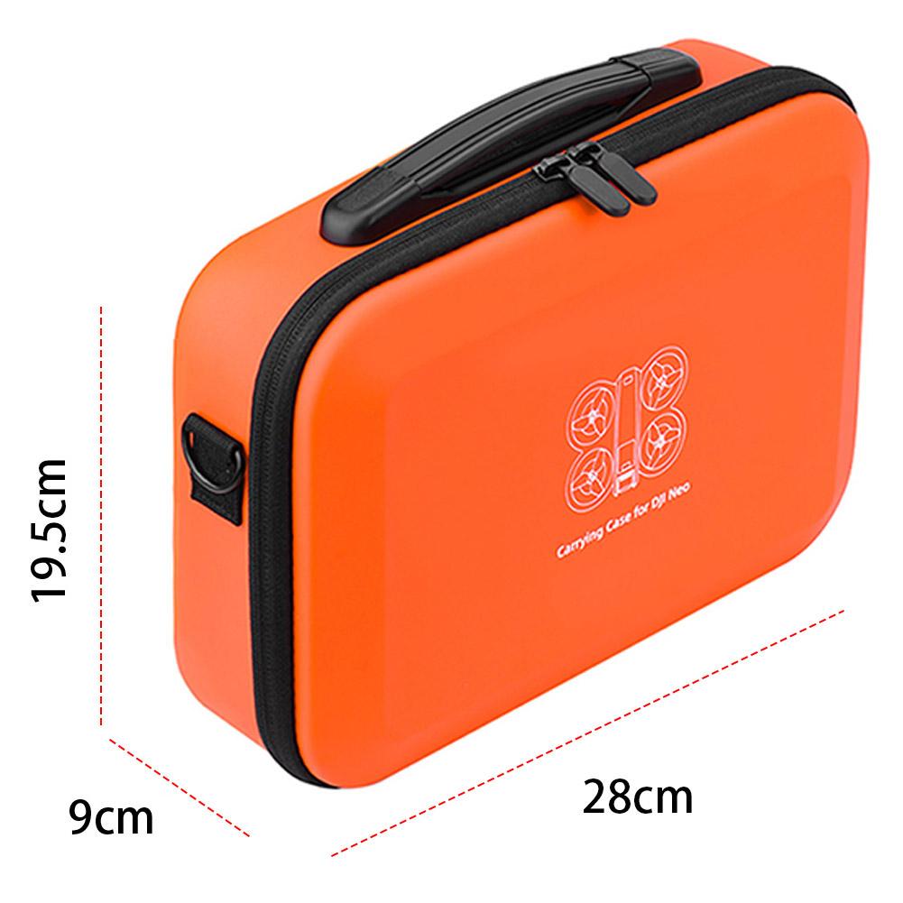 For DJI NEO Drones Carrying Case PU Shockproof Hard Travel Storage Bag Waterproof Protective Case Drone ControllerAccessories
