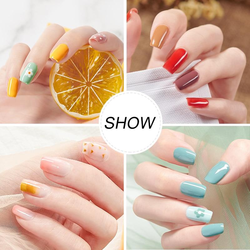 Manicure Set for Nail Extensions Gel Nail Polish Set Quick Building Polygels Set 54W LED Nail Lamp Nail Tools Set