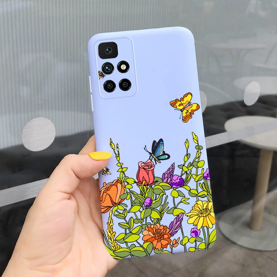 NEW Design For Cover Xiaomi Redmi 10 Case Cartoon Bumper Back Shockproof Soft TPU For Xiomi Redmi 10 Hongmi10 Redmi10 Phone Bag