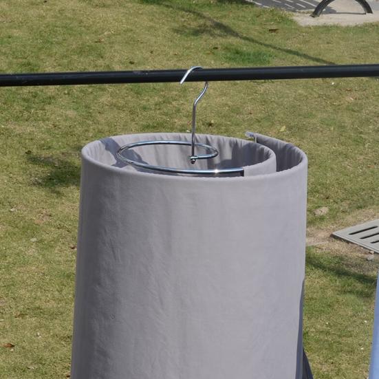 1/2/3 шт. Спиральная сушилка из нержавеющей стали для белья, одеял, пледов, компактная металлическая вешалка, стойка для одежды для дома и улицы