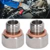 Адаптер 1/8" NPT Материал Алюминиевый сплав Герметичное уплотнение 1/8" NPT внутренняя резьба на M12x1.25 наружная резьба Простота в эксплуатации