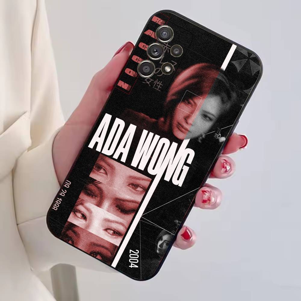 Чехол для телефона R-Resident Ada wong E-Evils для Samsung S25,S24,S21,S22,S23,S30,Ultra,S20,Plus,Fe,Lite,Note,10,Черный