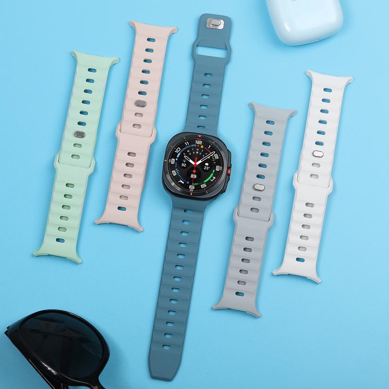Для Samsung Galaxy Watch 7 Ultra Strap 47 мм Аксессуары correa Sport Силиконовый браслет для Samsung Galaxy Watch ultra band 47 мм