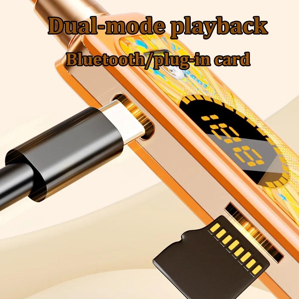 Bluetooth 5.4 Headphones Neckband Earphones Bluetooth Headsets Noise Reduction Earbuds Voice Assistant Ears Back Support TF Play