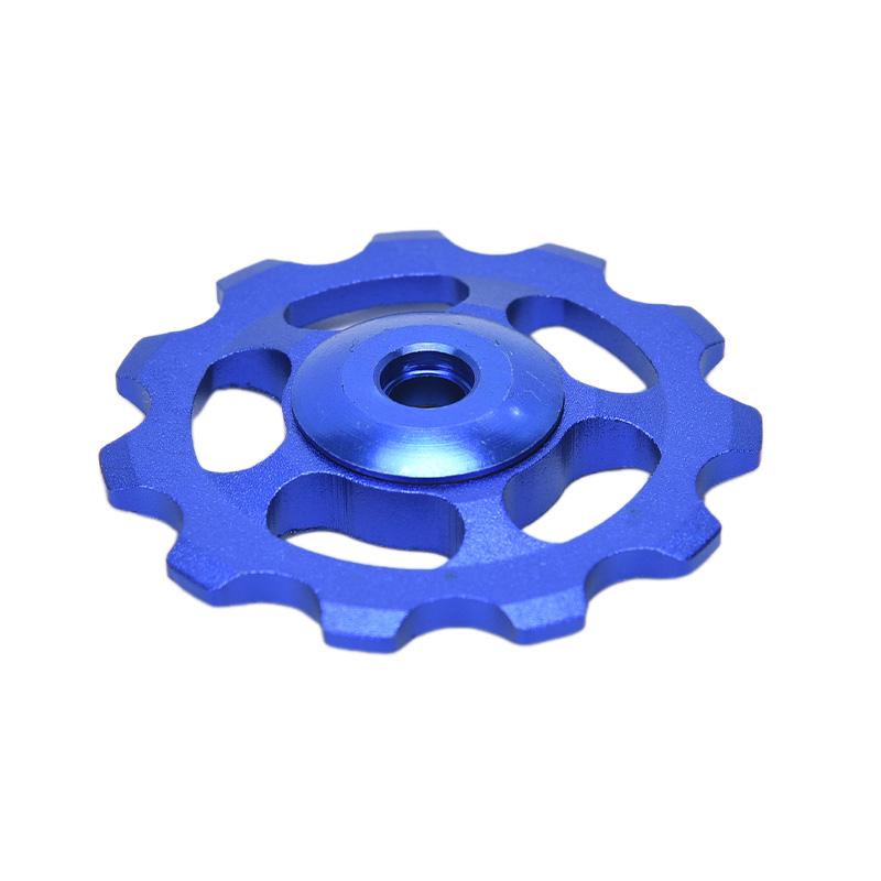 1 шт. сверхлегкий алюминиевый сплав велосипедный подшипник опорное колесо шкивы заднего переключателя передач