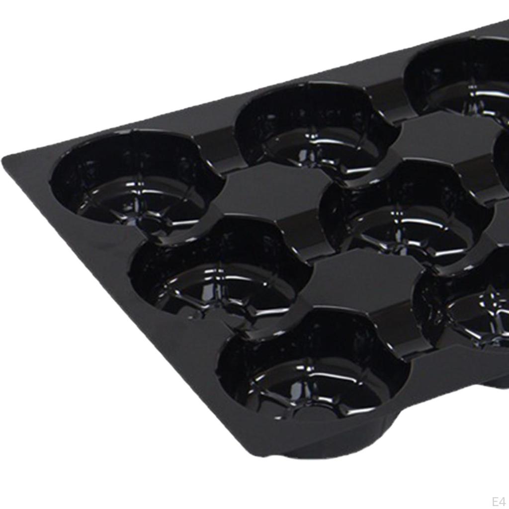 10 шт., полка с 12 отверстиями, поднос с фруктами для домашнего шведского стола, воссоединение семей, белый цвет