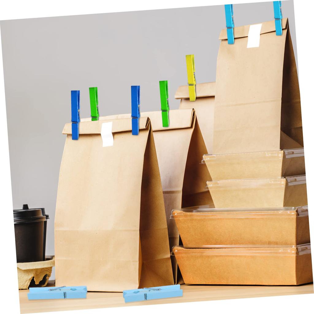 NUOLUX Милые Деревянные 100 Прищепок для Мини Фиксированных Деревянных Фото Деревянные Прищепки Прищепки, Штук, Поделки, Мульти, Прищепки, Деревянные,