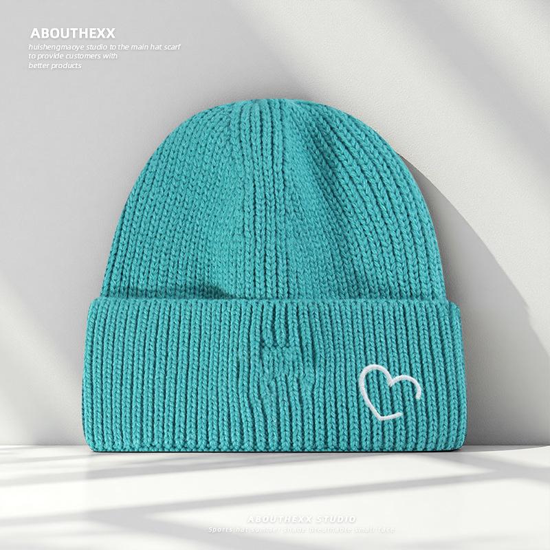 Japanese Original Large Head Circumference Wool Hat for Women Autumn and Winter Warm Pullover Cold Hat Men's Ear Protection Knitted Hat