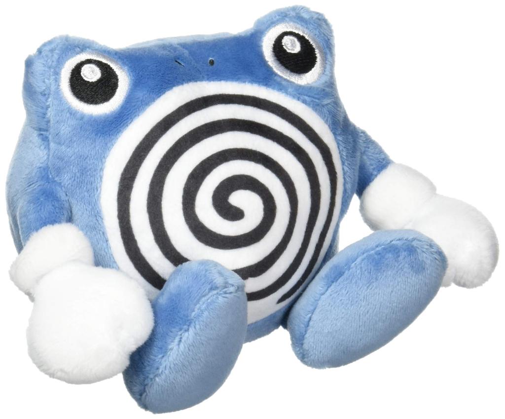 Center Original Plush Toy fit Politoad 8 x x 7 x W x Pokémon Pokémon 14.5 (H D cm)