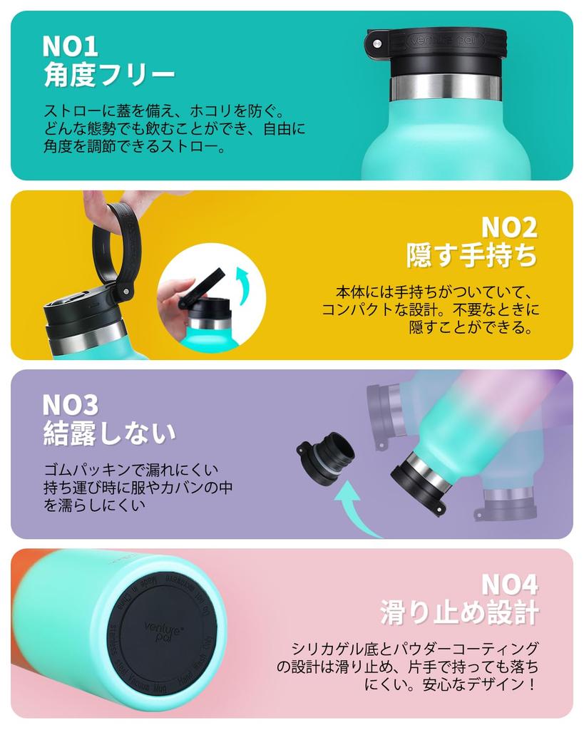 Cold Insulated Water Bottle 500ml Straw Water Bottle Vacuum Insulated Stainless Steel Thermos Lightweight Portable Leak Proof Bottle Gradient Matte