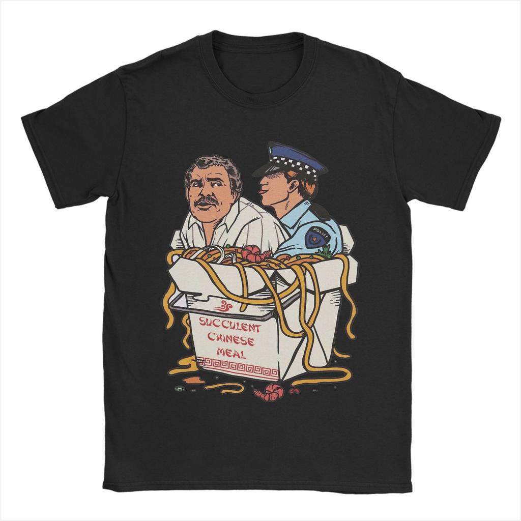 Juicy Chinese Cuisine Men's T-shirt Creative T-shirt Short-sleeved Round-neck T-shirt Pure Cotton Large-sized Trendy Bestseller