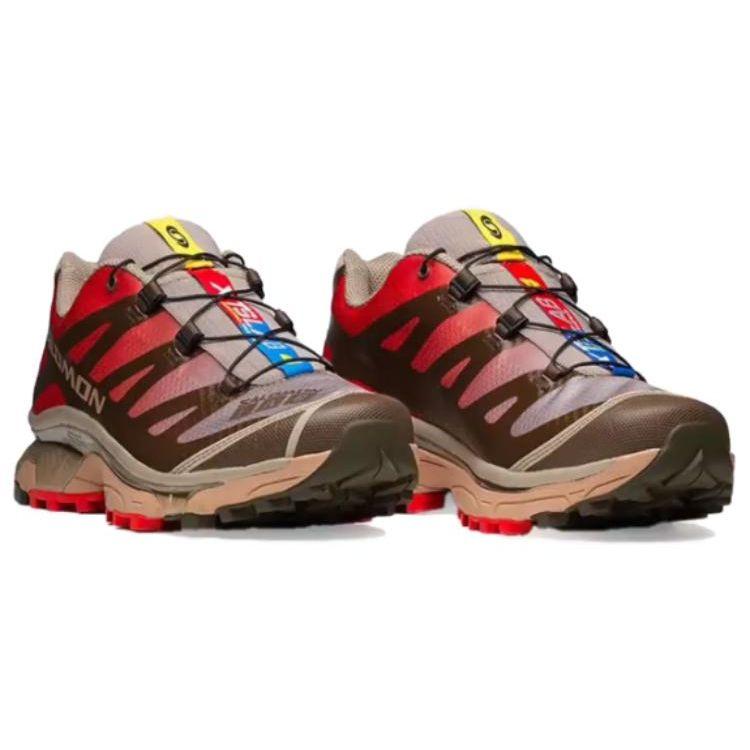 SALOMON XT-4 OG Comfortable Non-Slip Durable Low-Top Outdoor Functional Shoes Unisex Shoes Wren 472995