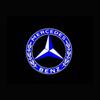 2PCS/Set Car Door Light Laser Logo Decor Project Ghost Lamp Mercedes Benz A B C M ML GLA GLS E Class W176 W205 W166 W246 W2121 NDEFG1