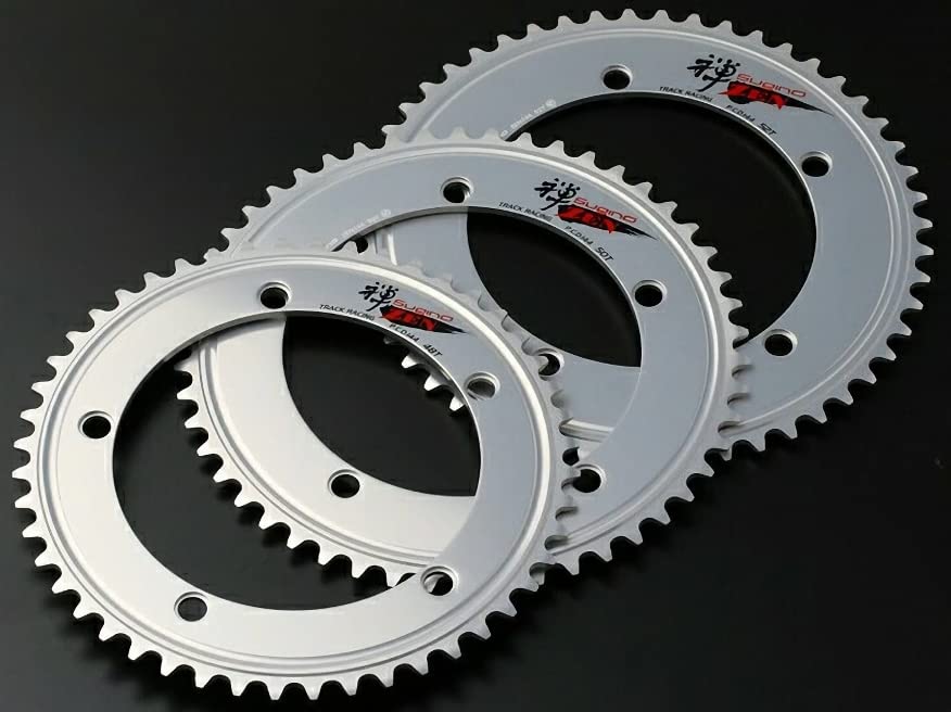 SUGINO Chainring ZEN 45T Silver 144(NJS) W/HEADER