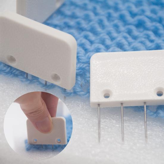 Блокировочные маты для вязания Точная блокировка Клетчатая линия Шерстяное вязание Фиксирующая расческа Т-образный стежок