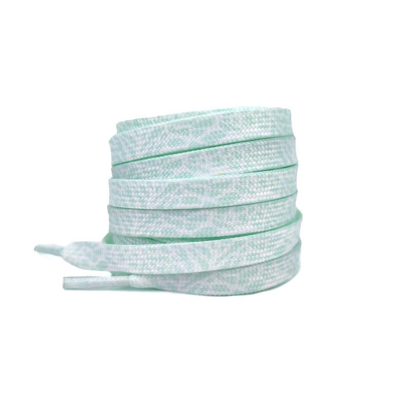 Flat Burst Crack Texture Shoelaces Rope Sports Shoe Laces Leopard Print Cement Flame Red Printing Shoestring 17 Colors