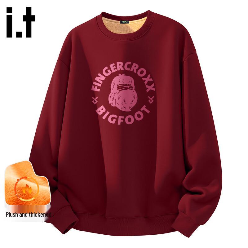Fingercroxx IT Sherpa Fleece Crewneck Sweatshirt