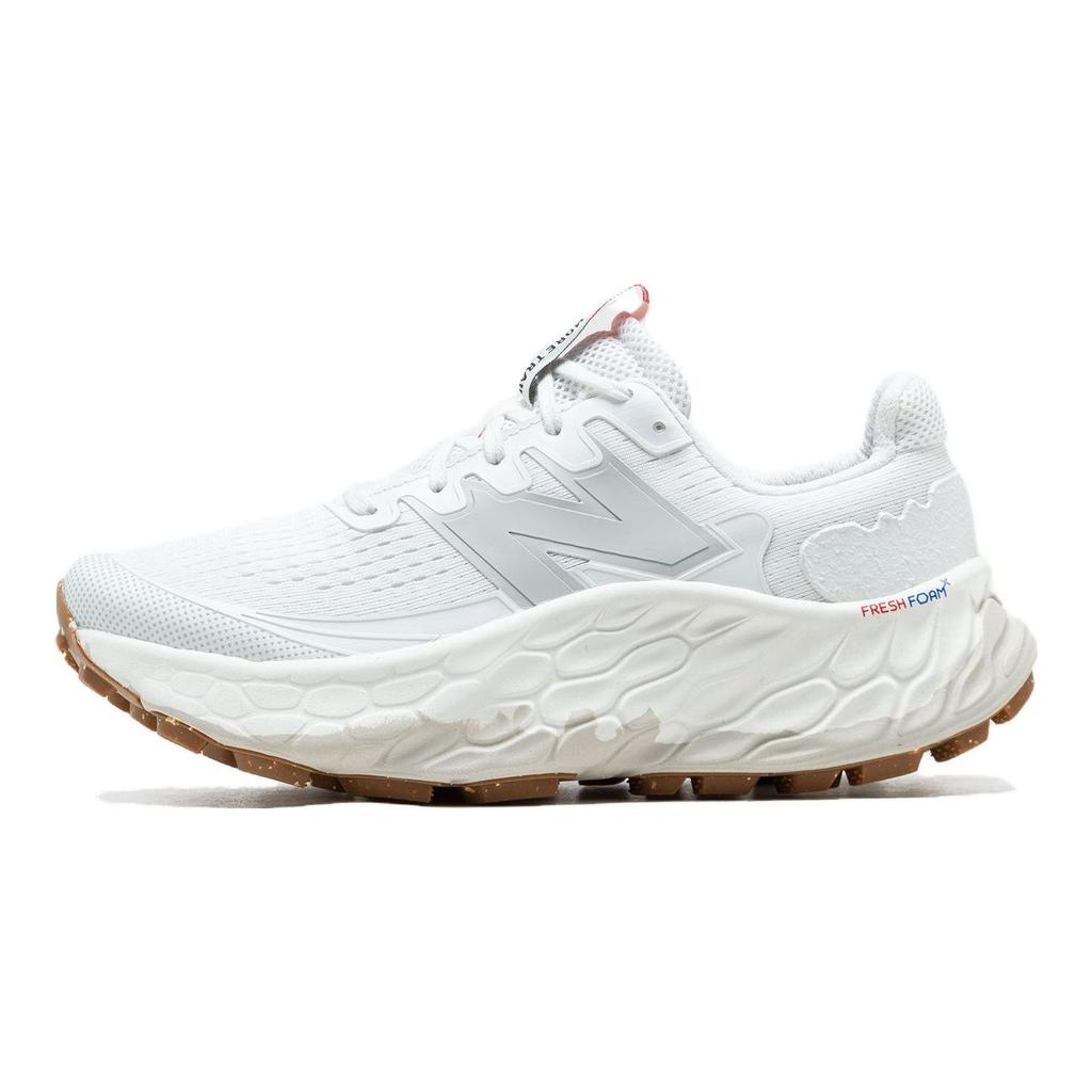 New Balance Fresh Foam X More Trail v3 белые серые резиновые