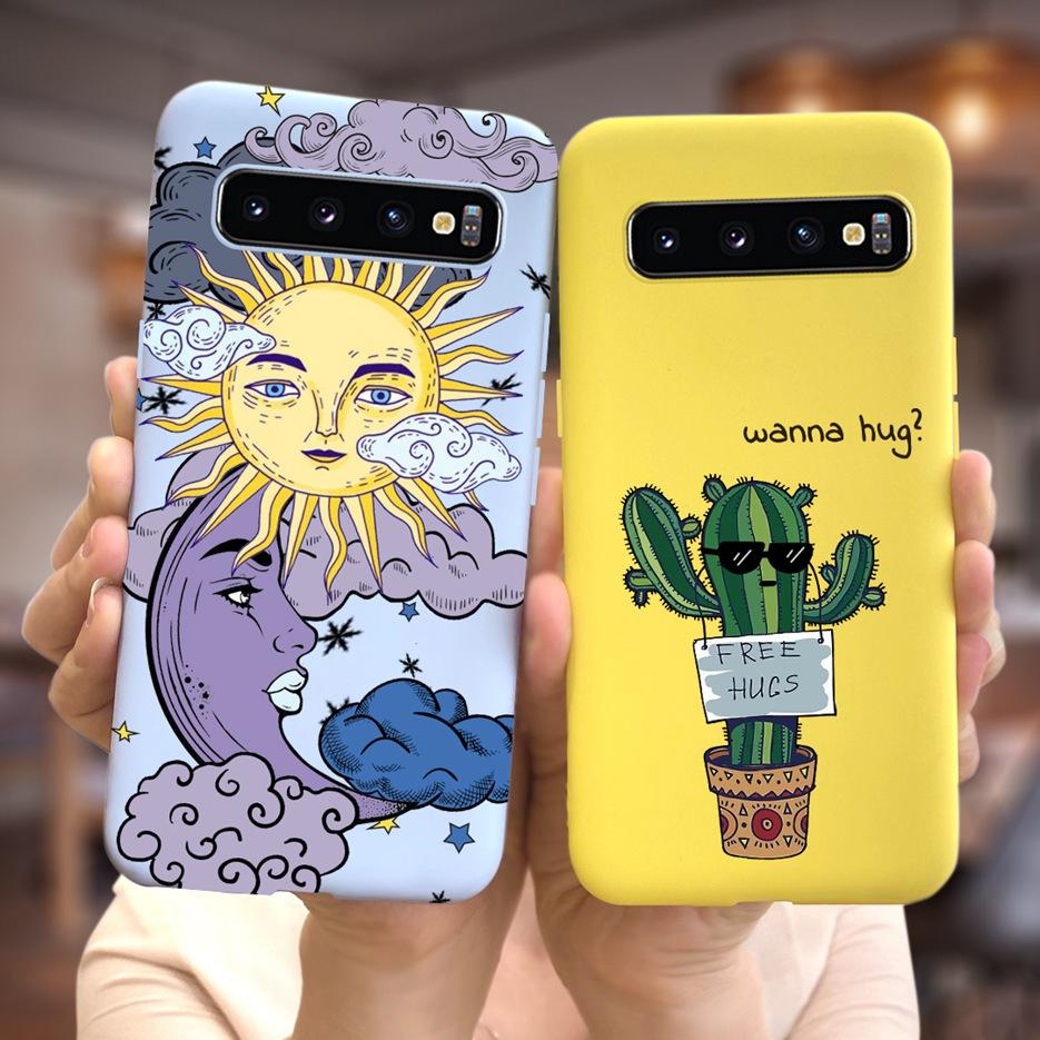 Чехол для Samsung Galaxy S10 Plus S10e S10+ Мягкий Силиконовый Задний Чехол Чехол для Телефона Для Samsung S10 Plus S 10 e S10+ Fundas Capa Сумки
