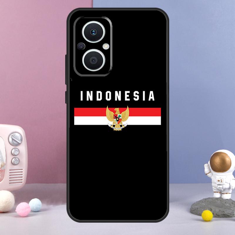 Чехол-карта с флагом Индонезии для OPPO Reno 10 Pro 4 5 6 7 8 Lite 8T 4Z 5Z OPPO Find X3 Neo Lite X2 X5 X6 Pro
