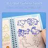 Grooved Number Tracing & Pen Control Practice Workbook For Preschoolers: Kindergarten Prep Handwriting, Drawing