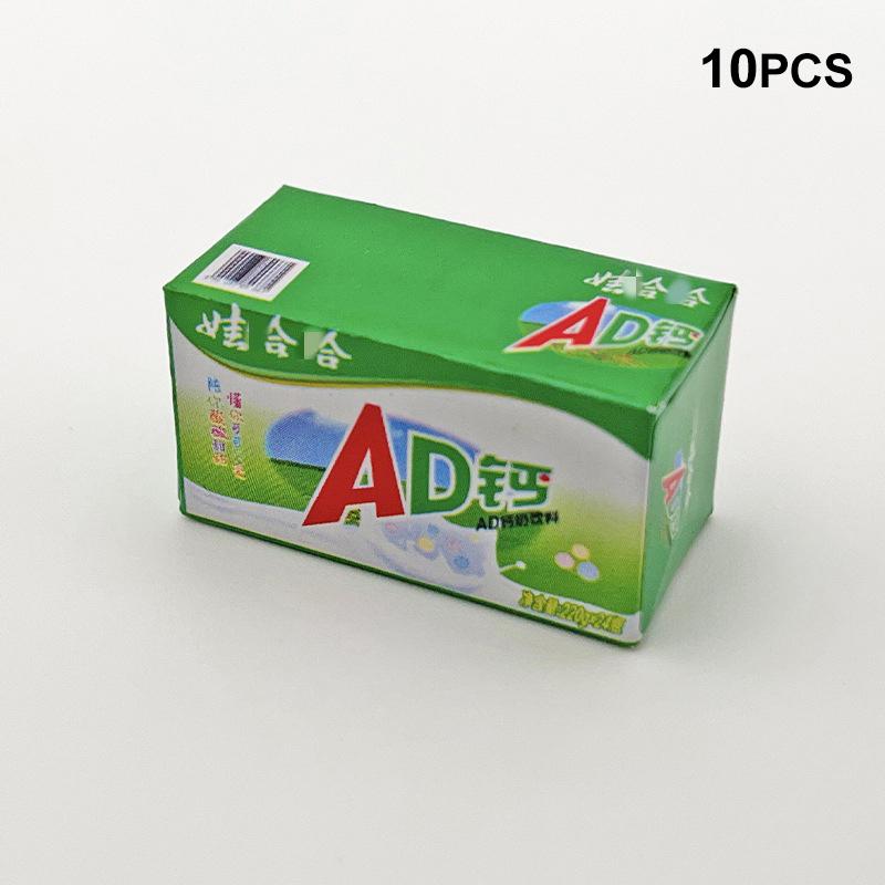 8/10 шт. миниатюрный кукольный домик имитация ящика для молока супермаркет магазин еды мини-коробка для напитков для кукольных аксессуаров игрушка