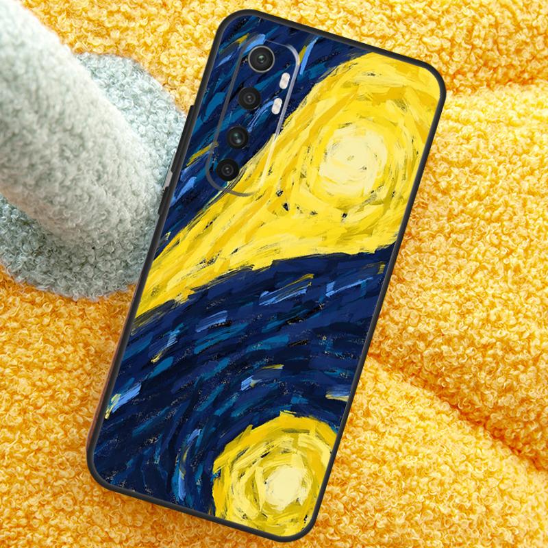 Van Gogh Starry Sky Case For POCO X3 X4 X5 F5 Pro M5s C40 F4 GT F3 Cover For Xiaomi 12T 11T Pro 12 13 Lite 12X