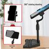 Multifunctional Dual SIM Lifting Phone Holder for Livestreaming - Type A
