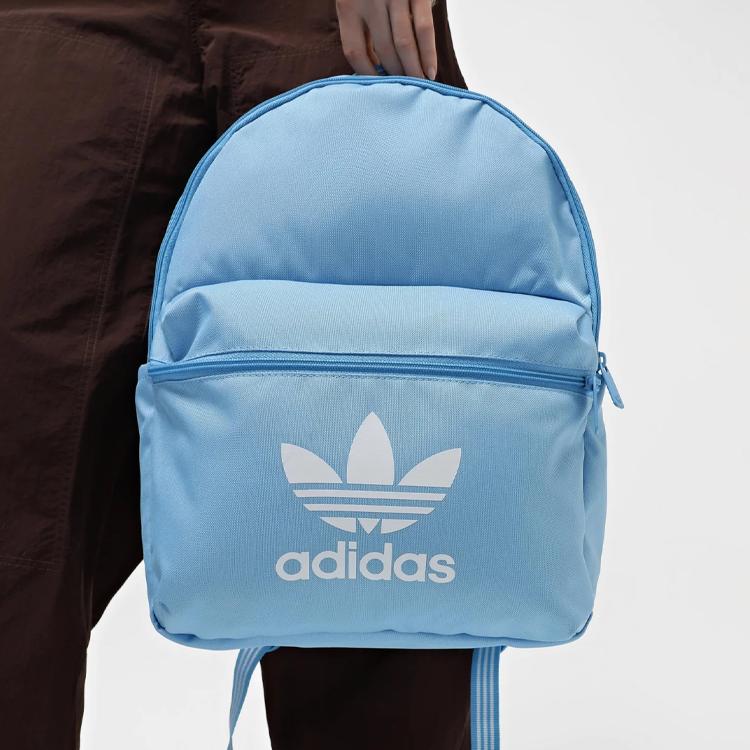 adidas Оригинальный полиэстеровый рюкзак Regular Унисекс Небесно-голубой IR5437
