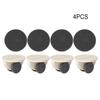 Упаковка из 4 самоклеящихся мебельных роликов универсальных многоцелевых мусорных контейнеров для хранения контейнеров сменных колес для домашнего хозяйства