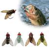 1PC Bionic Fly Fishing Bait(20PCS), 2024 New Fly Hook Soft Bait Add Fish Attractant Fishing Gear For Salmon, Trout