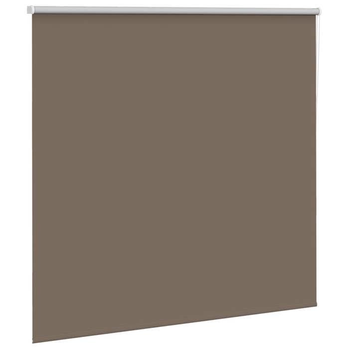 VidaXL Blackout Roller Blind Coffee 145x130cm Fabric Width, Day and Night Blind, Kitchen Blind, Blind 4010981