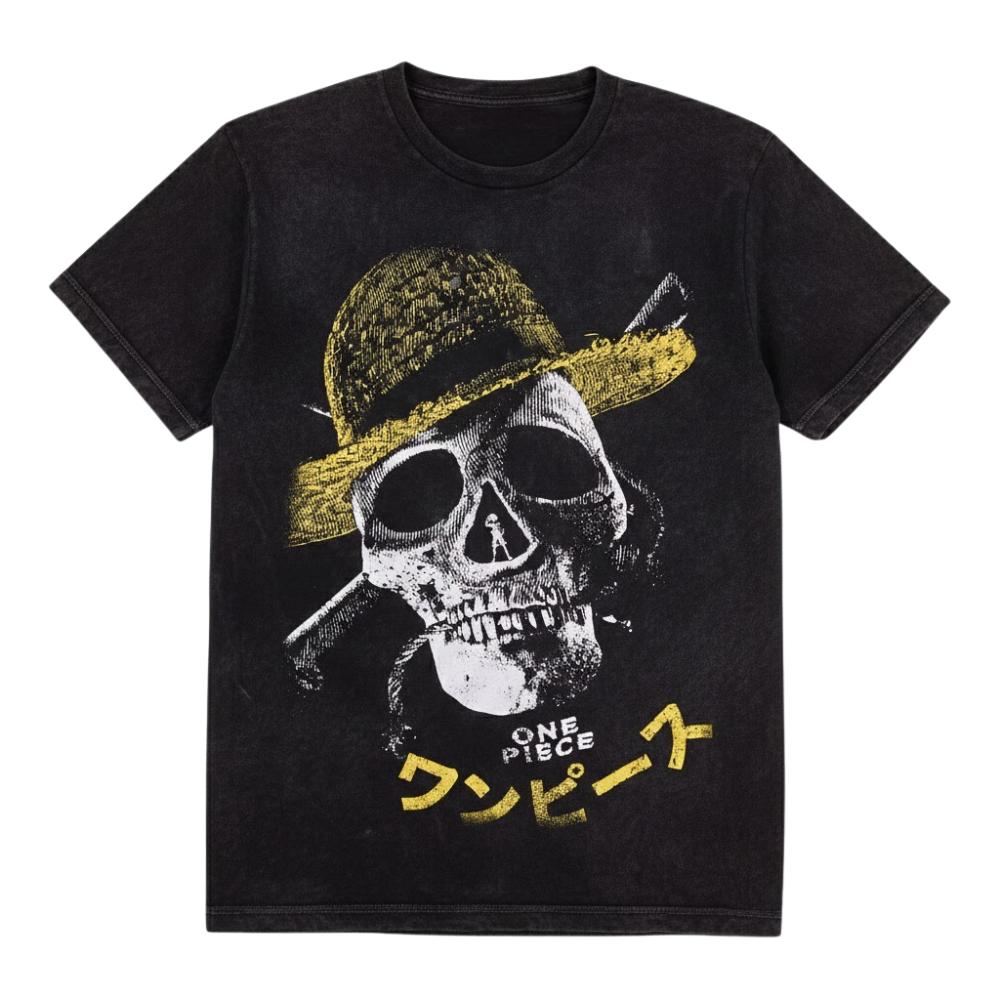 Аниме Персонаж One Piece Графическая Хлопковая Унисекс Рубашка Мужская С Коротким Рукавом Y2k С Круглым Вырезом Футболка Модная Уличная Одежда