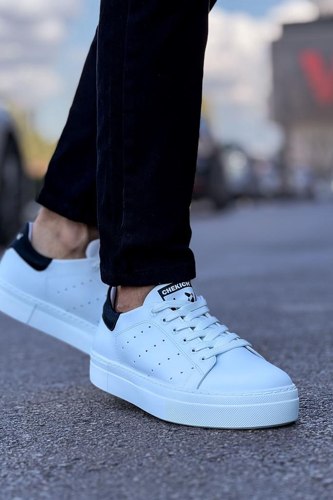 Chekich H Новая коллекция CH983 Теннисные мужские туфли Белый Черный Коричневый Загар