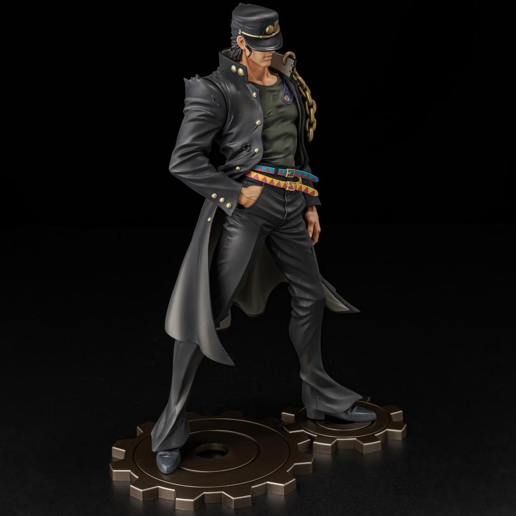 Anime Bizarre Stardust FIGURE MUSEUM Jotaro Kujo Scale Approximately PVC Complete Figure "JoJo's Adventure Crusaders" 1/8 Figure, 250mm, & ABS,