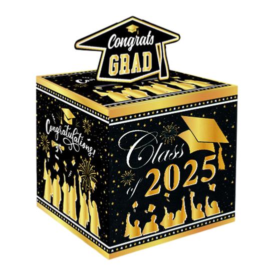 Копилка для денег на выпускной, сюрприз, держатель для подарков выпускникам, самодельная копилка для выпускных с выдвижной картой для вечеринок