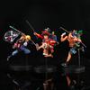 20СМ One Piece Гаражный набор Манки Д. Луффи Санджи Эйс Аниме Фигурка Действия Q Фигурка Игрушка Настольное Украшение Модель Милый Детский Подарок