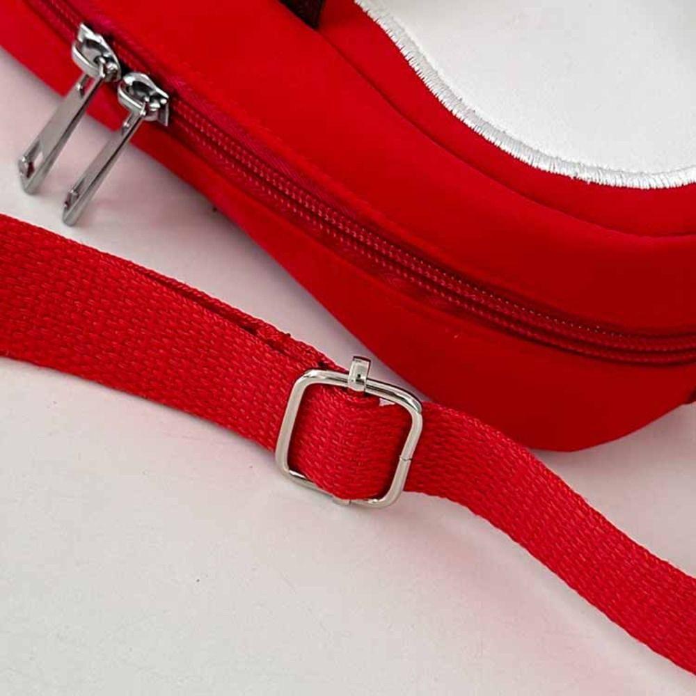 Pear Fruits Shape Crossbody Bag Harajuku Mobile Phone Pack Waterproof Funny Shoulder Bag Outdoor