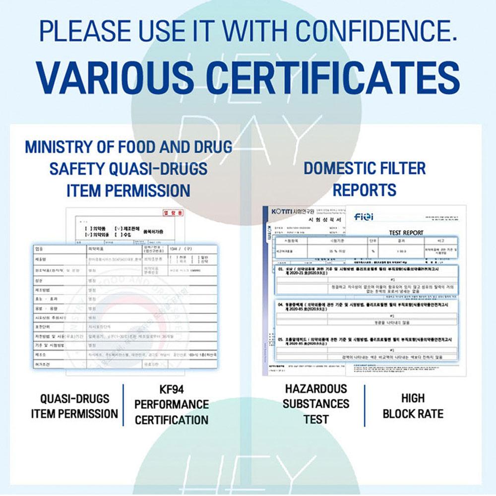 [HANMAUM] Маска KF94 50шт 100шт