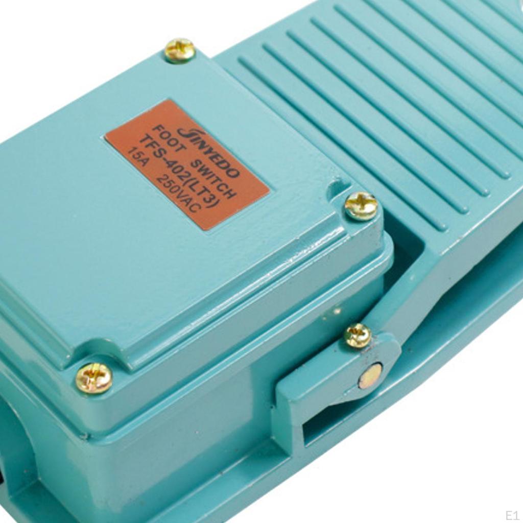 Momentary Industrial Foot Operated Pedal Tfs 402 Controller Portable Replacement with Cable for