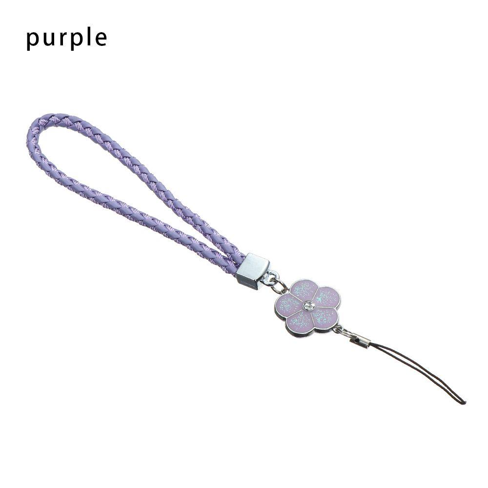 Anti-lost Lanyard Phone Strap Lanyard Keychain Wrist Rope Plum Blossom Woven Mobile Phone Lanyard