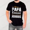 T Shirt for Men If Dad Can't Fix It We're Screwed Retro Spanish Father Papa Gift Men Motorcycle Clothing Casual Fashion T-shirt